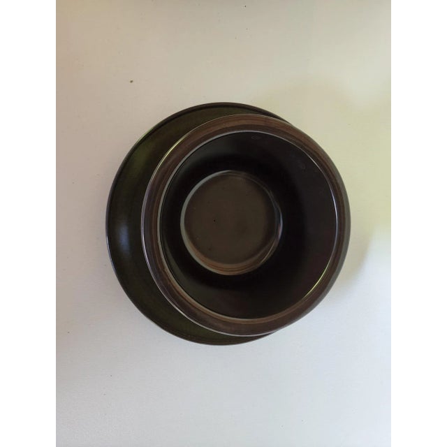 Spanish 1970's Franciscan Madeira Gravy/Sauce Bowl With Under Plate For Sale - Image 3 of 6