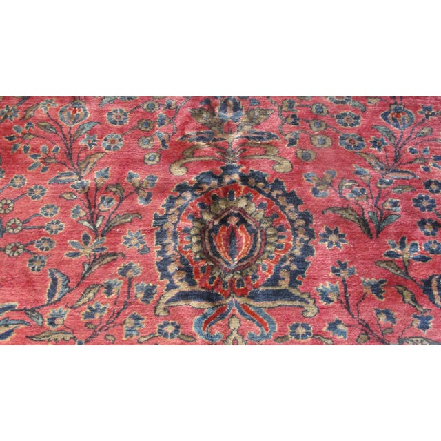 Antique Persian Mohajeran Sarouk Carpet, 11'8" X 16'3" For Sale In Chicago - Image 6 of 7