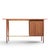 Brown Paul McCobb for Calvin Mid Century Mahogany and Brass Desk For Sale - Image 8 of 10