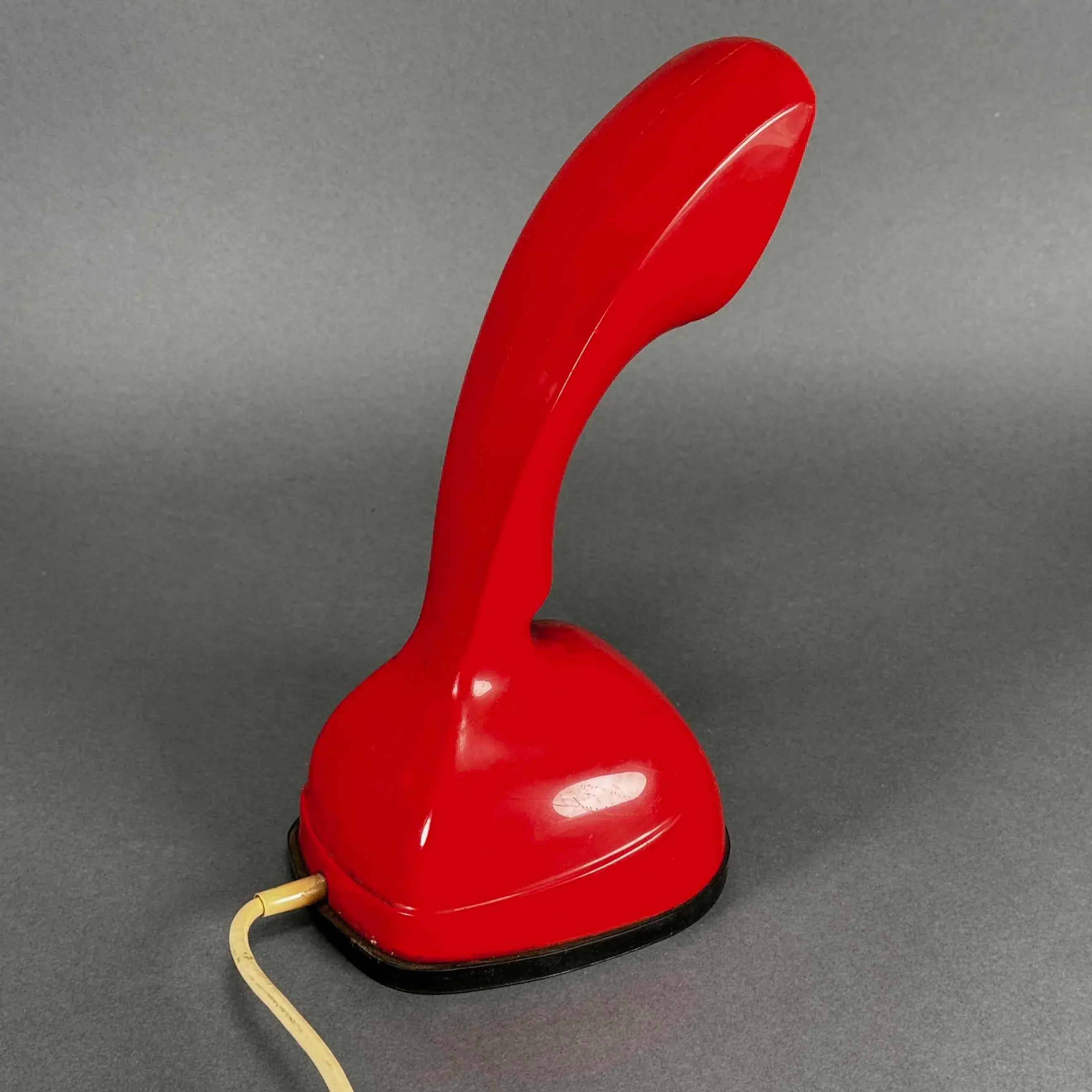 Vintage 60s Ericofon Cobra North Electric Co. Red Telephone Rotary