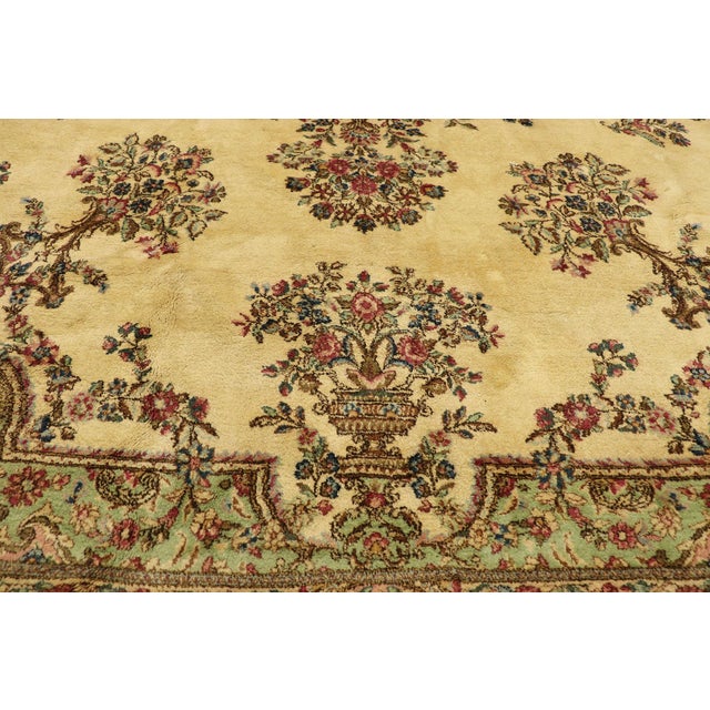 Antique Persian Kerman Rug, 11'06 X 17'10 For Sale - Image 4 of 10