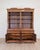 Italian 19th Century Walnut Bookcase with Architectural Design For Sale - Image 11 of 13