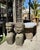 Pair of Vintage Stone Garden Goddess Busts For Sale - Image 10 of 11