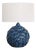 Regina Andrew Lucia Ceramic Table Lamp in Blue For Sale