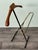1950s Vintage Man-Shaped Folding Valet Stand in Beech, Metal and Brass, 1950s For Sale - Image 5 of 16