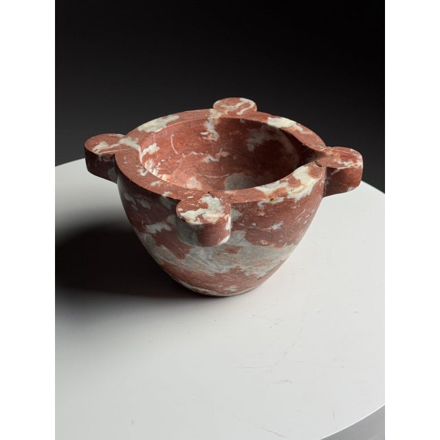 20th Century Red Marble Mortar For Sale - Image 5 of 13