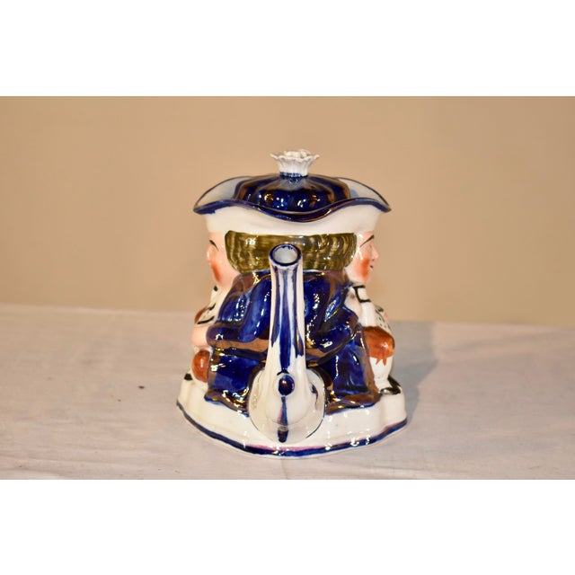 19th Century 19th Century Toby Tea Pot For Sale - Image 5 of 10