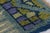Rug & Kilim Vintage Swedish Rya Runner, Blue With Scandinavian Abstract Forms - Rug & Kilim For Sale - Image 4 of 8