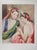 Marie LAURENCIN (1883-1956)Two young girlsOriginal color lithographSigned in the plateNumbered out of 250 copiesOn Arches...