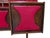 Vintage Space Age Rosewood and Red Lounge Bar, 1970s, Set of 4 For Sale - Image 17 of 18