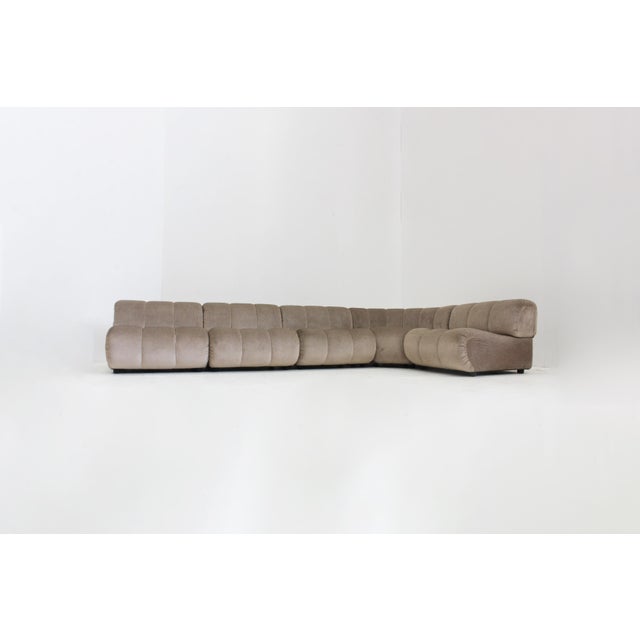 Vintage Italian Modular Sofa by Giuseppe Munari, Italy, 1970s, Set of 5 For Sale - Image 6 of 15