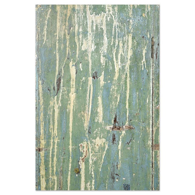 Wood Display Case with Green Patina For Sale - Image 4 of 9