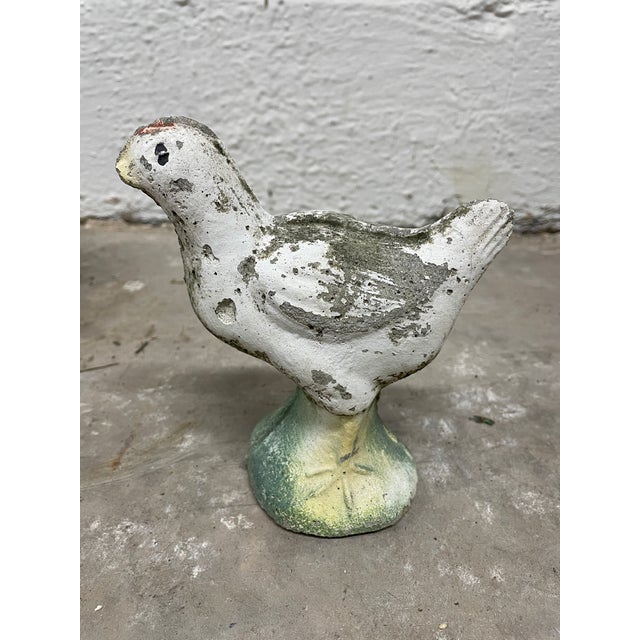Mid 20th Century Concrete Family of Chickens, 3 Pieces For Sale In Mobile - Image 6 of 9