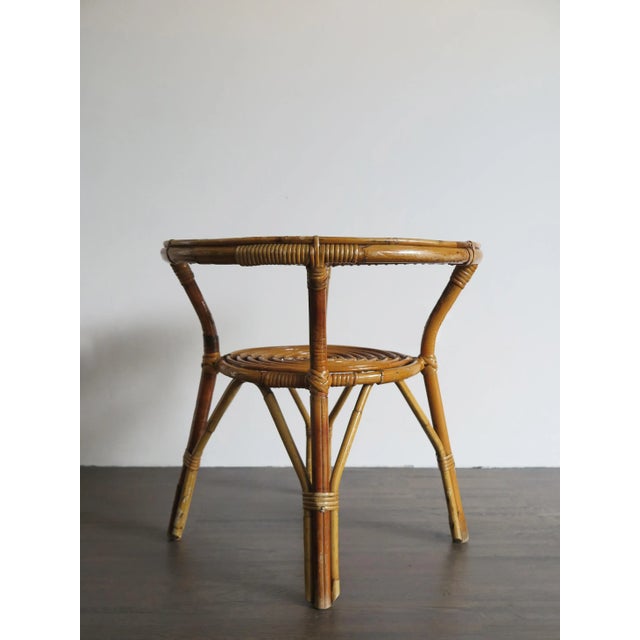 Wood Bamboo Table, 1960s For Sale - Image 7 of 7