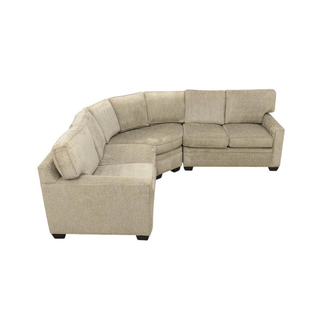 A generously scaled sectional from Drexel Heritage, this piece reflects the brand’s long-standing reputation for...