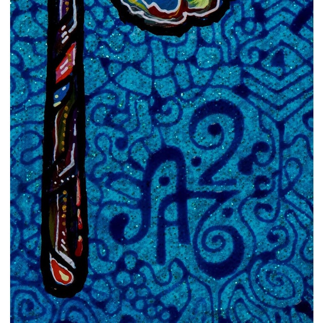 Abstract Alexander Arshansky, "Old and Wise" Cubist Piece For Sale - Image 3 of 3