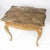 Rococo Rococo Revival Side Table with Marble Table Top and Frame of Gilded Wood, 1860s For Sale - Image 3 of 13