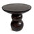 2020s Espresso Solid Wood Ball Side Table For Sale - Image 5 of 9