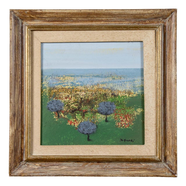 Manlio Bacosi, Untitled, Canvas, Framed For Sale