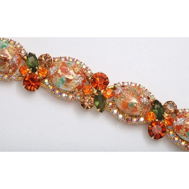 Boho Chic 1950s Julianna Easter Egg Bracelet For Sale - Image 3 of 5