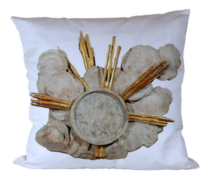French Cathedral Altar Fragment Photo Pillow