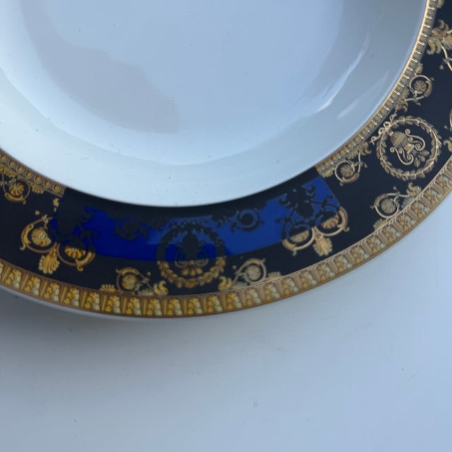 I Love Baroque and Roll Rim Soup Plates by Versace for Rosenthal, 2000s, Set of 6 For Sale - Image 6 of 10