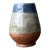 Ceramic Vintage Blue and Gray Ceramic Vase For Sale - Image 7 of 12