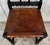 19th Carved French Oak Brown Leather Lion Dining Chairs, Henry II For Sale - Image 14 of 18