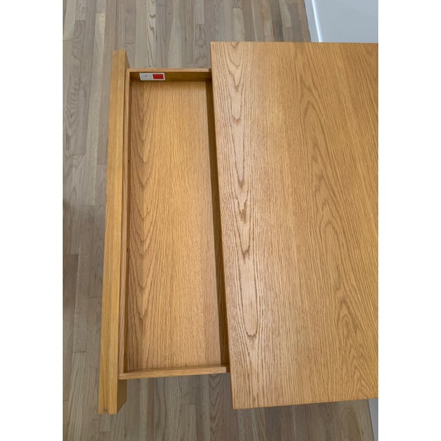 Camel Design Within Reach Line Mini Desk (Oak) For Sale - Image 8 of 12