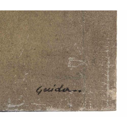Gino Guida, Shells, 1980s, Oil Painting on Plywood For Sale - Image 3 of 5