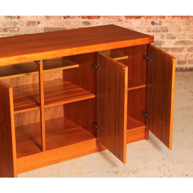 Textile Mid-Century Modern Teak Sideboard by Christian Linneberg, 1970s For Sale - Image 7 of 14