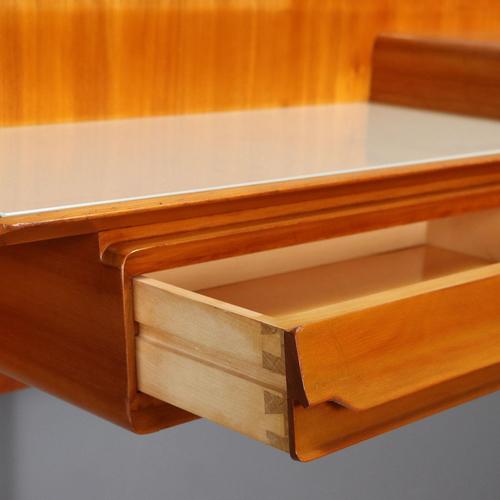 Vintage Wall Cabinet with Drawers, 1960s For Sale - Image 4 of 11