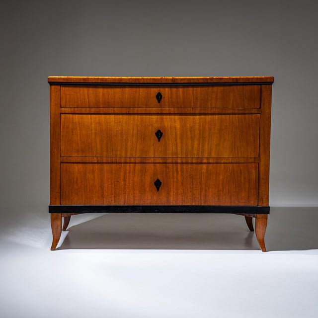 Biedermeier Chest of Drawers, Southern Germany, 1820 For Sale - Image 4 of 10