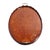English Mahogany Oval Inlaid Serving Tray With Scalloped Gallery, C. 1800's For Sale In Chicago - Image 6 of 15