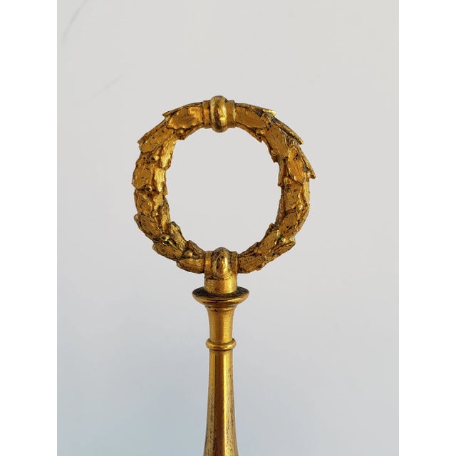 Antique Empire French Gilt Bronze Inkwell For Sale - Image 9 of 12