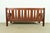 Limbert Style Antique Mission Oak Arts & Crafts Settle Sofa, Circa 1910 For Sale - Image 10 of 11