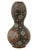 Metal Japanese Cloisonne Enamel Meiji Gourd Vase With Phoenix Dragon and Shishi For Sale - Image 7 of 7