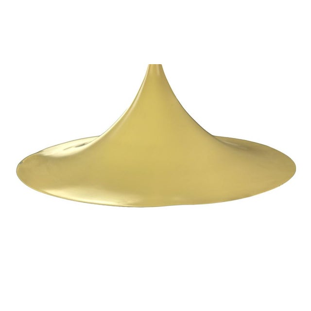 Tulip Pendant Lamp attributed to Fog and Morup, 1970s For Sale - Image 3 of 6