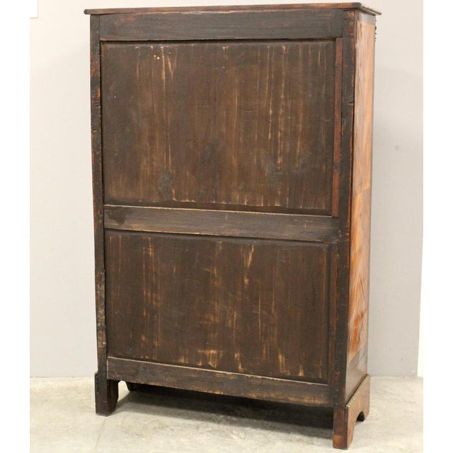 Glass Antique Napoleon III Showcase with Glass For Sale - Image 7 of 15