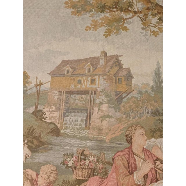 Vintage Aubusson French Jaquar Tapestry, 1960s For Sale - Image 6 of 18