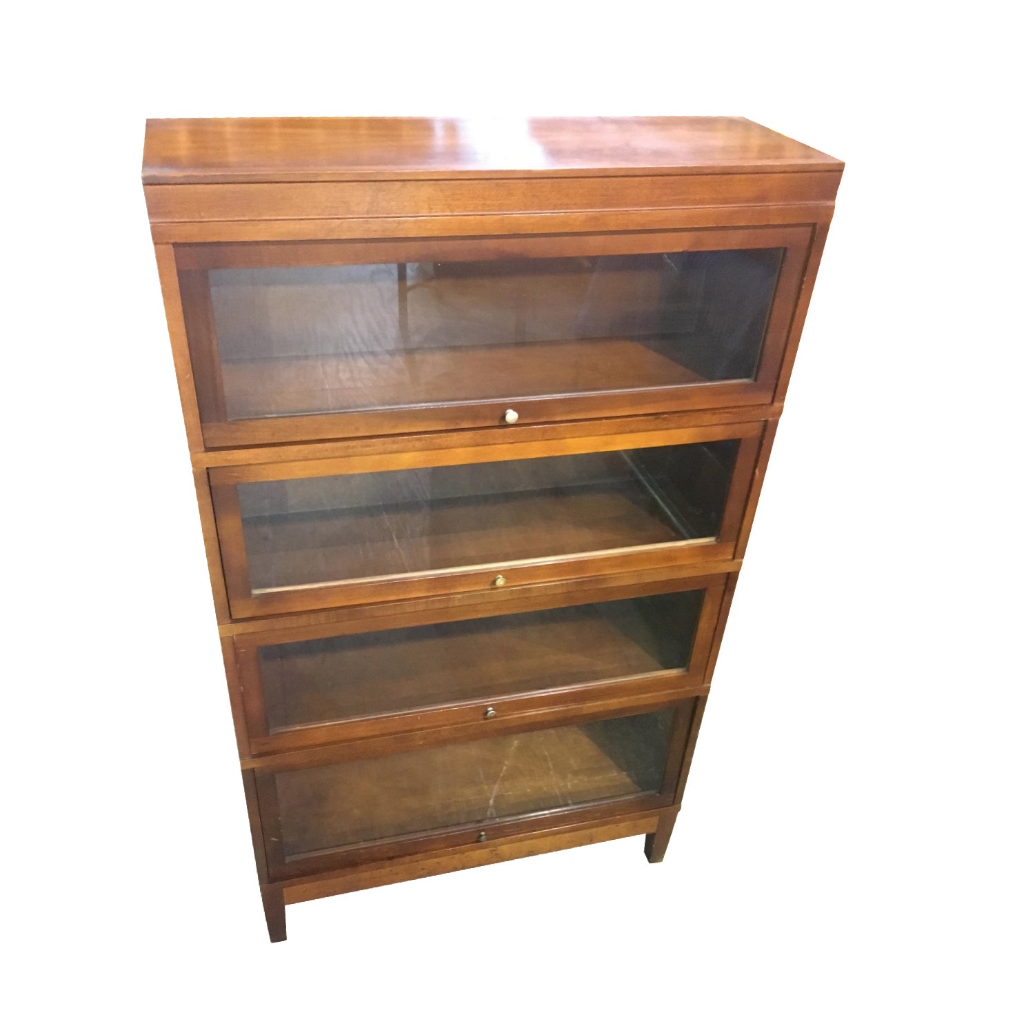 Antique Globe Wernicke Lawyer's Barrister Bookcase Chairish