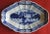 English 18th Century Chinese Style English Worcester Caughley Blue & White Porcelain Dessert Dish For Sale - Image 3 of 11