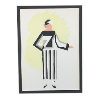 1960s "Robe Gris" - Fine Art Print. Sonia Delauney For Sale