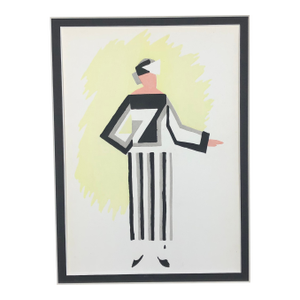 1960s "Robe Gris" - Fine Art Print. Sonia Delauney