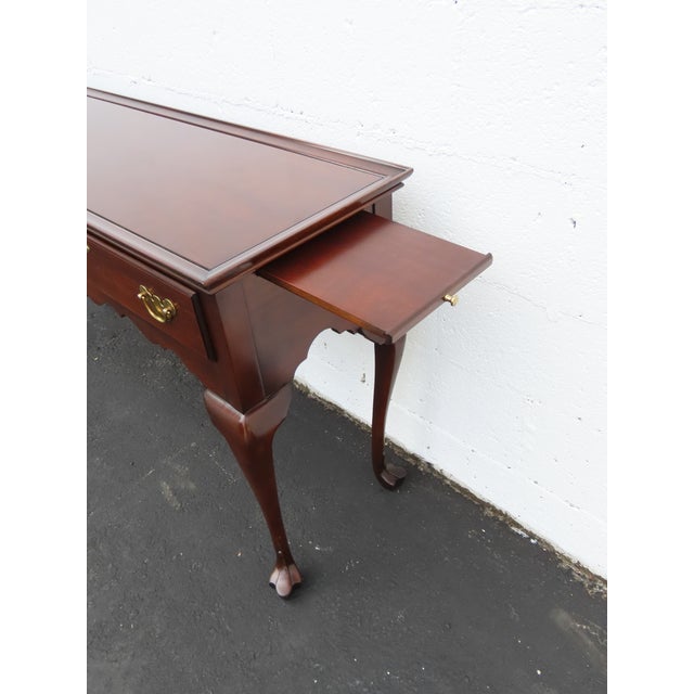 Statton Trutype Americana Long Narrow Library Console Entry Table 6391 For Sale - Image 15 of 18