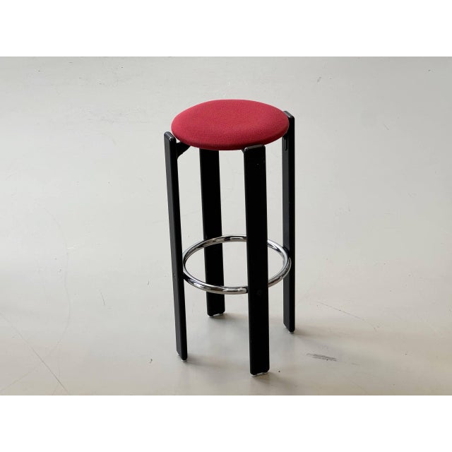 Vintage Bar Stool by Bruno Rey for Dietiker, Switzerland, 1970s For Sale - Image 15 of 18