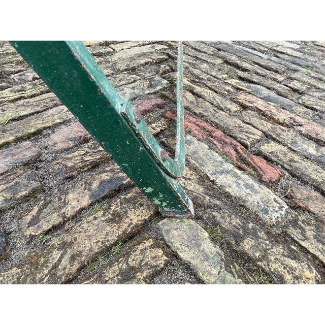 Vintage French Bistro Garden Table, 1930s For Sale - Image 14 of 18