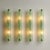 Contemporary Modern Green Graniglia ”Canalina" Murano Glass Wall Sconce-Set of 4 by SimoEng For Sale - Image 6 of 8