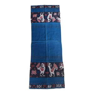 Rare Ikat Textile From Timor Stunning Tribal Motifs & Colors, Indonesia C. 1950