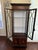 Hepplewhite Hekman Copley Place Hepplewhite Style Mahogany Curio Cabinet For Sale - Image 3 of 7